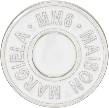 Значка Maison Margiela Round Logo Pin Металик | SM7VK0019 P7070, 0