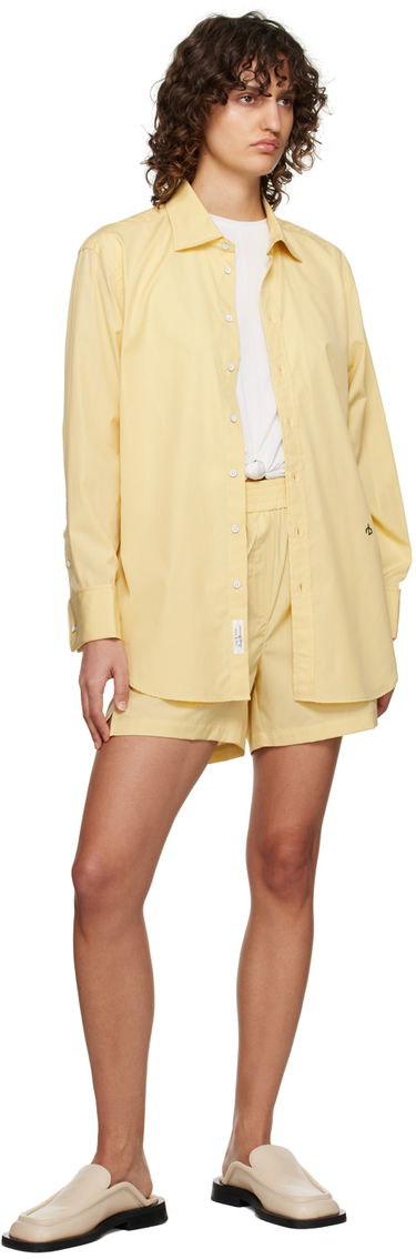 Къси панталони rag & bone Women's Emma Casual Shorts Жълто | WAW23S9011ZE11, 3