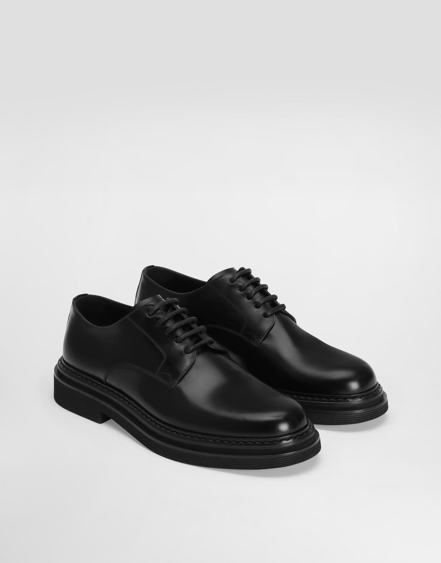 Аксесоари Dolce & Gabbana Dolce & Gabbana Brushed Calfskin Derby Черно | A10880A120380999, 1