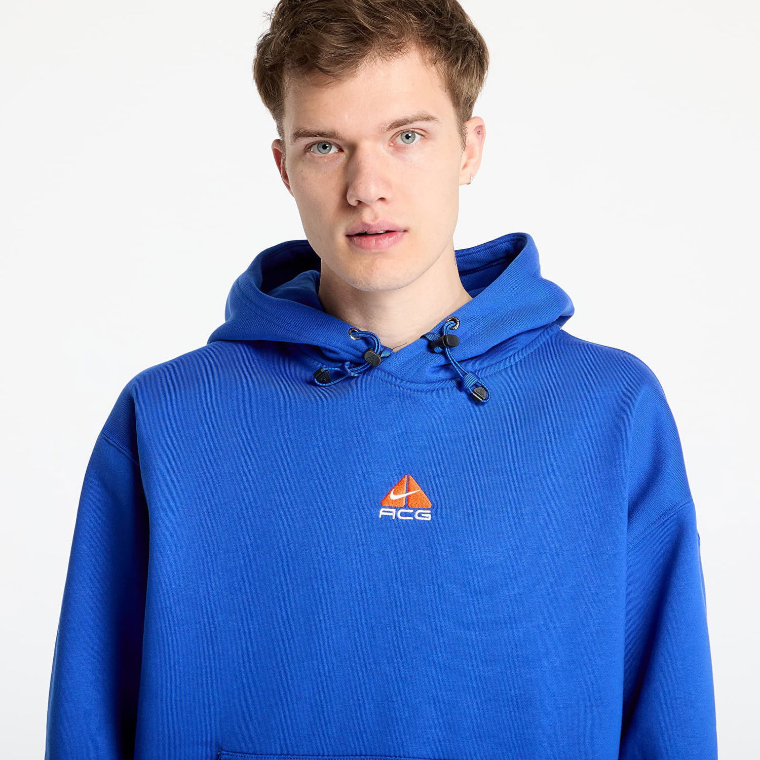 Суитчър Nike ACG Nike ACG Therma-FIT Fleece Pullover Hoodie Синьо | DH3087-480, 1