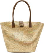 ANINE BING Lou Monogram Tote