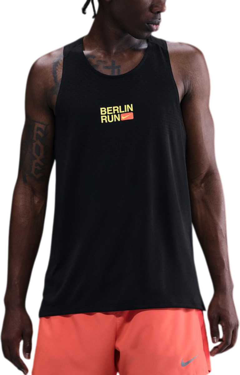 Потник Nike Nike Stride Berlin Marathon Men's Running Tank Черно | ih4074-010, 0