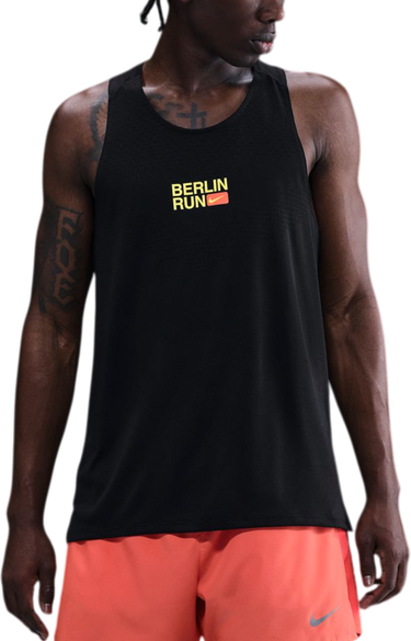 Потник Nike Nike Stride Berlin Marathon Men's Running Tank Черно | ih4074-010, 0