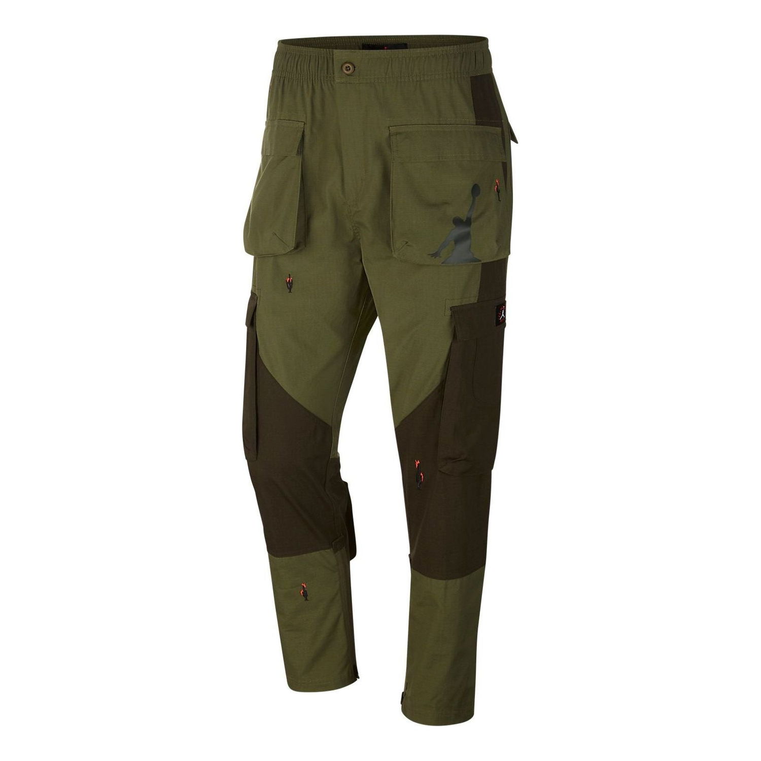 Карго панталони Jordan Travis Scott Cargo Pants Зелено | CQ4394-222, 0