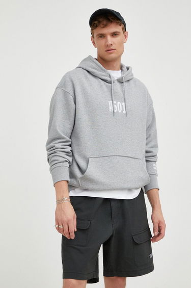 Суитчър Levi's ® Relaxed Graphic Hoodie Сиво | 38479.0117, 0