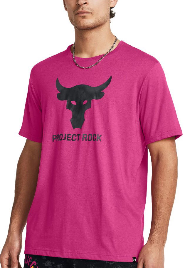 Тениска Under Armour Project Rock Payoff Graphc SS Розово | 1383191-686