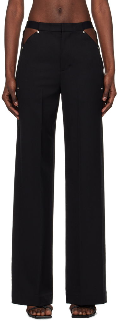 Панталони Dion Lee Studded Cutout Trousers Черно | C2193SS24, 0