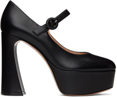 Кецове и обувки Gianvito Rossi Platform Mary Jane Pumps Черно | G22183.70RIC.NAP, 0