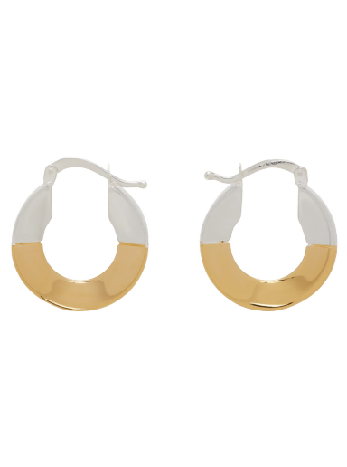 Обеци Bottega Veneta Hoop Earrings Бежово | 741022 V507D