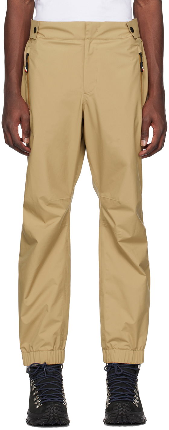 Панталони Moncler Grenoble Lightweight Trousers Бежово | I10972A0000654AL5, 0