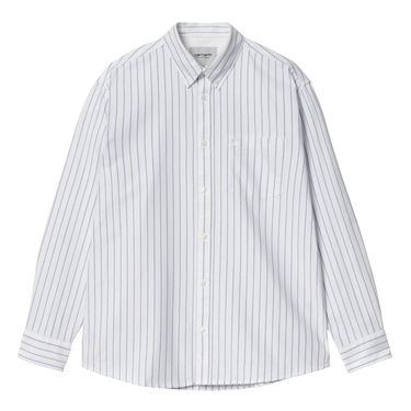 Риза Carhartt WIP Dowlen Stripe Long Sleeve Shirt Бяло | I033815_9, 3