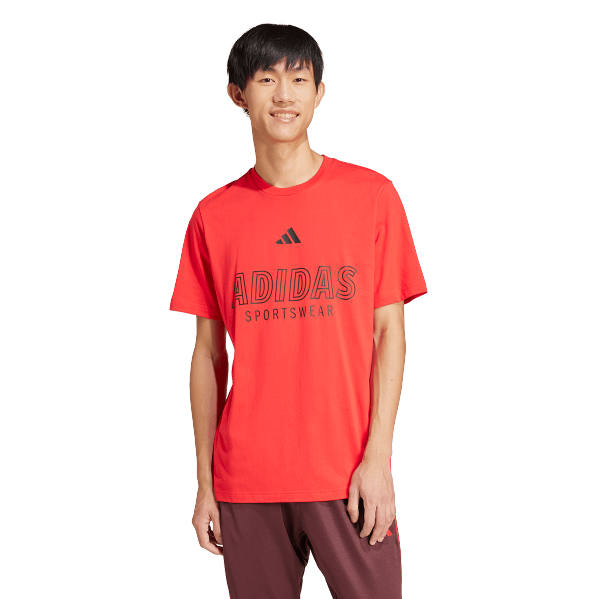 Тениска adidas Originals Sportswear T-Shirt Червено | JP1783, 0