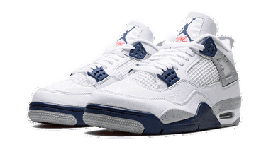 Кецове и обувки Jordan Air Jordan 4 Retro "Midnight Navy" GS Синьо | 408452-140, 2