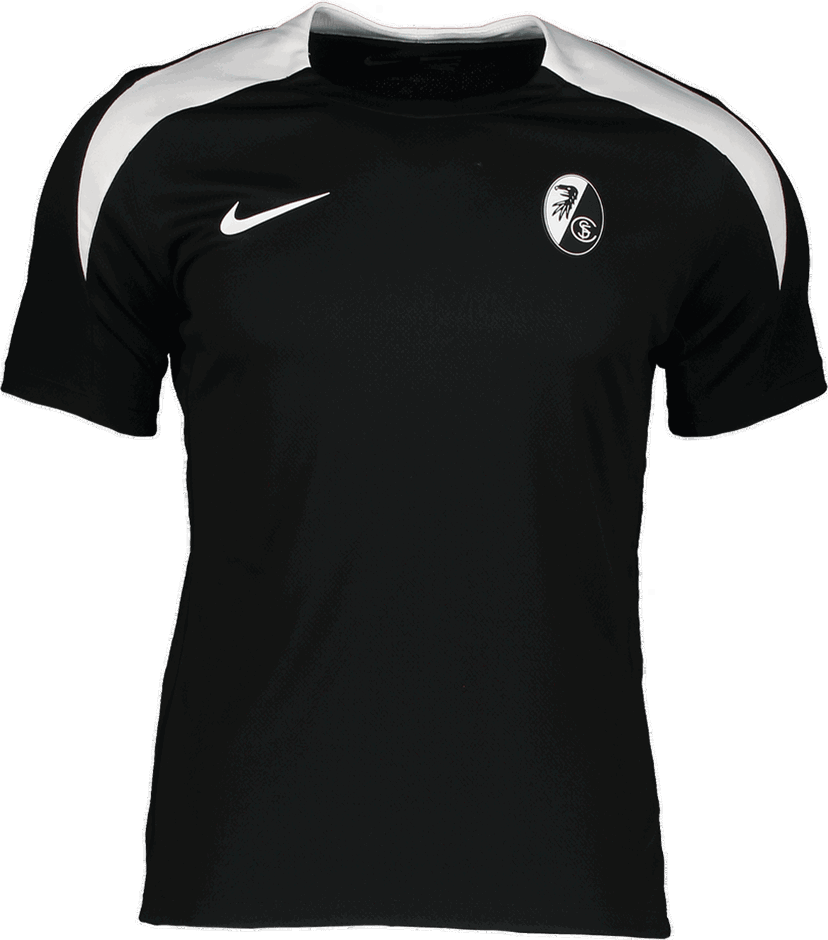 Фланелка Nike SC Freiburg Tracksuit Shirt Черно | 5scffd7487-nocode