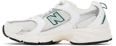 Кецове и обувки New Balance 530 Sea Salt Marsh Green Бяло | MR530SX, 3