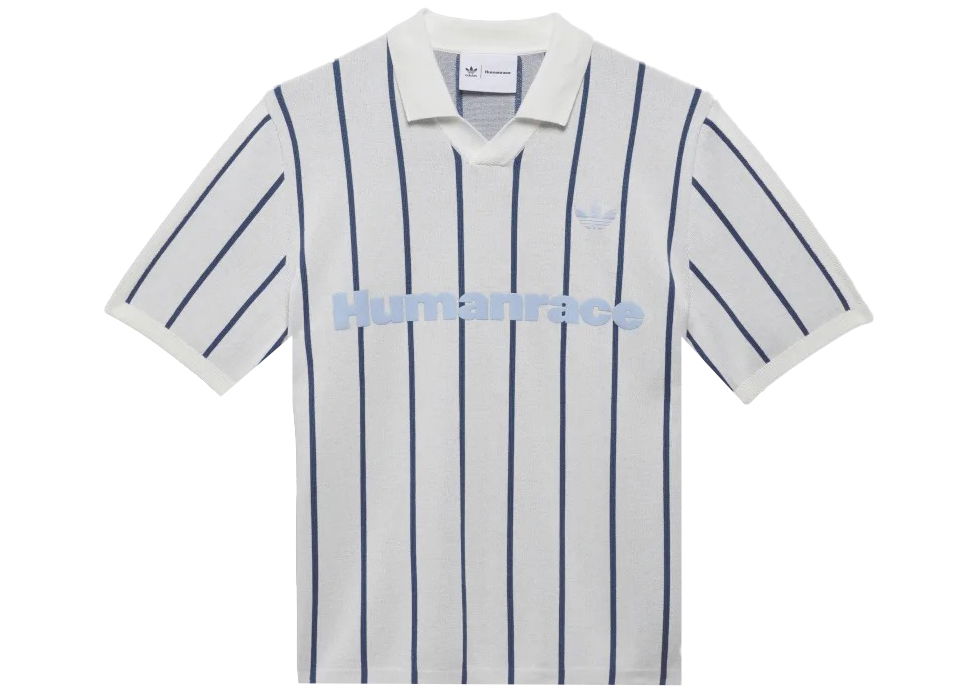 Поло тениска adidas Originals Pharrell Williams Бяло | HU1104, 0