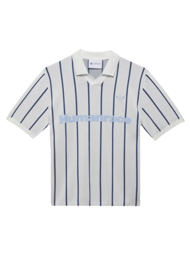 Поло тениска adidas Originals Pharrell Williams Бяло | HU1104