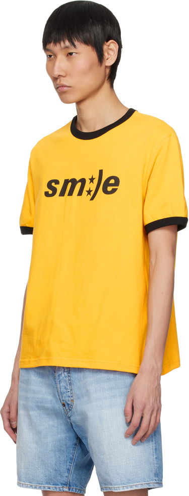 Тениска MISBHV MISBHV 'Smile' T-Shirt Жълто | 250M110, 3