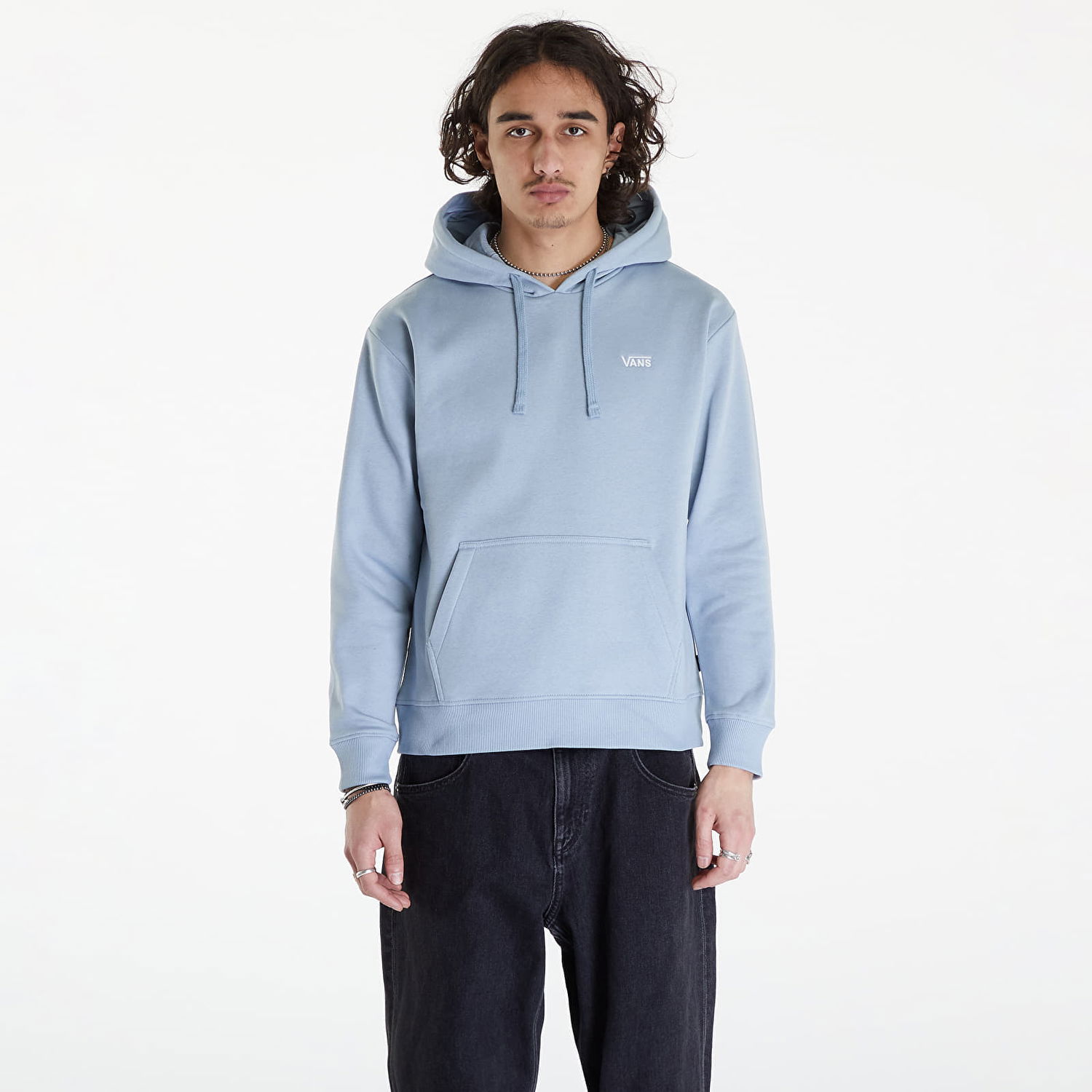 Суитчър Vans Flying V Bff Hoodie Eme Dusty Blue Синьо | VN00046YDSB1, 0
