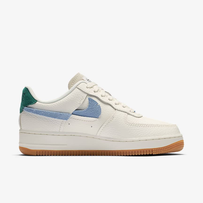 Кецове и обувки Nike Air Force 1 '07 LXX W Сиво | BV0740-100, 1