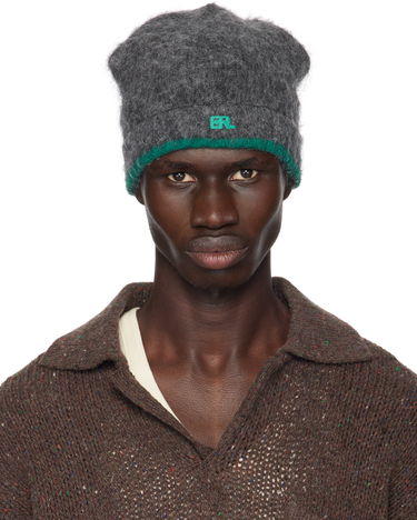 Шапка ERL Overwashed Beanie Сиво | ERL09K035, 0