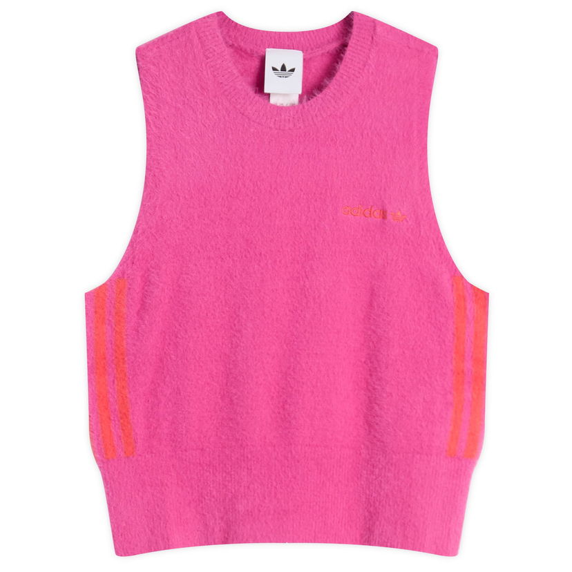 Жилетка adidas Originals Fluffy Knitted Vest, Size X-Small Розово | JW3648