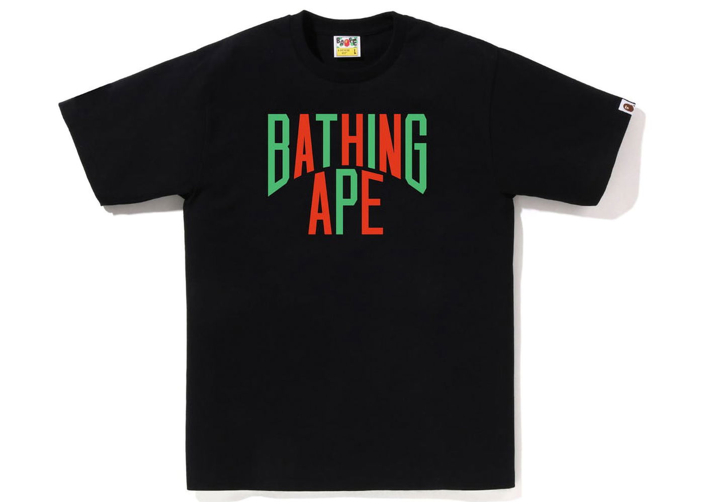Тениска BAPE Colors NYC Logo Tee Черно | 1J30-110-020, 0