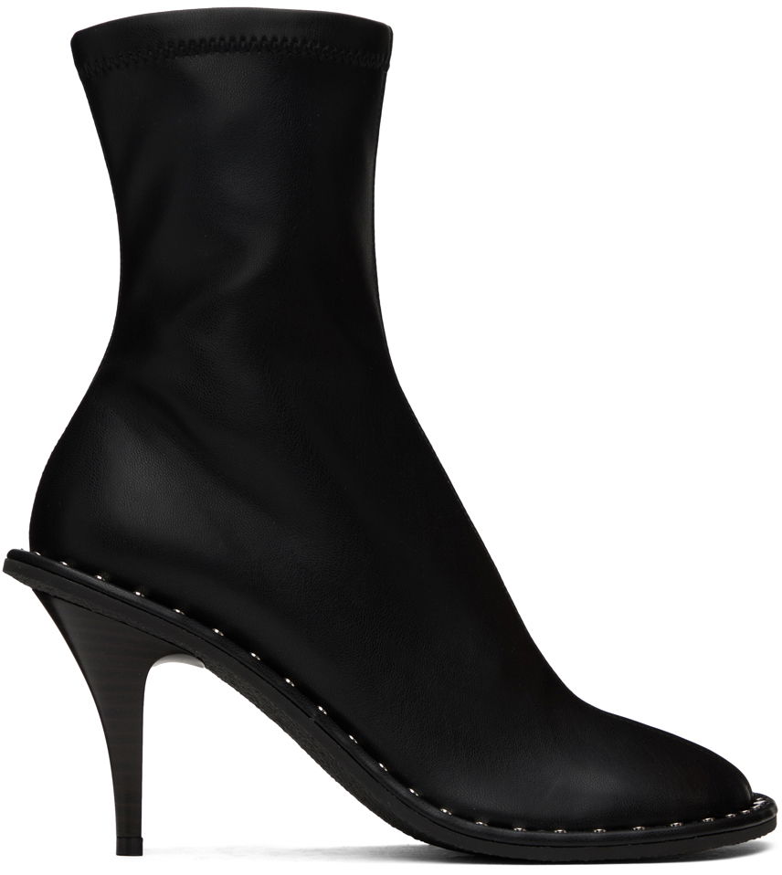 Кецове и обувки Stella McCartney Pointed Toe Heels Черно | 810296W1IL0, 0