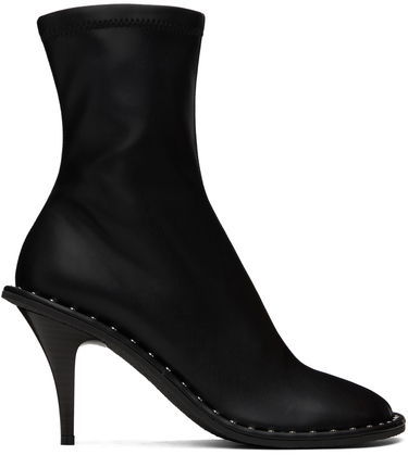 Кецове и обувки Stella McCartney Pointed Toe Heels Черно | 810296W1IL0, 0