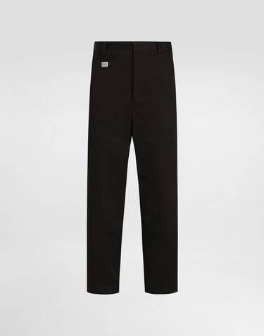 Карго панталони Dolce & Gabbana Dolce & Gabbana Cotton Cargo Pants With Tag Черно | GP0RSTFUFL3N0000, 0