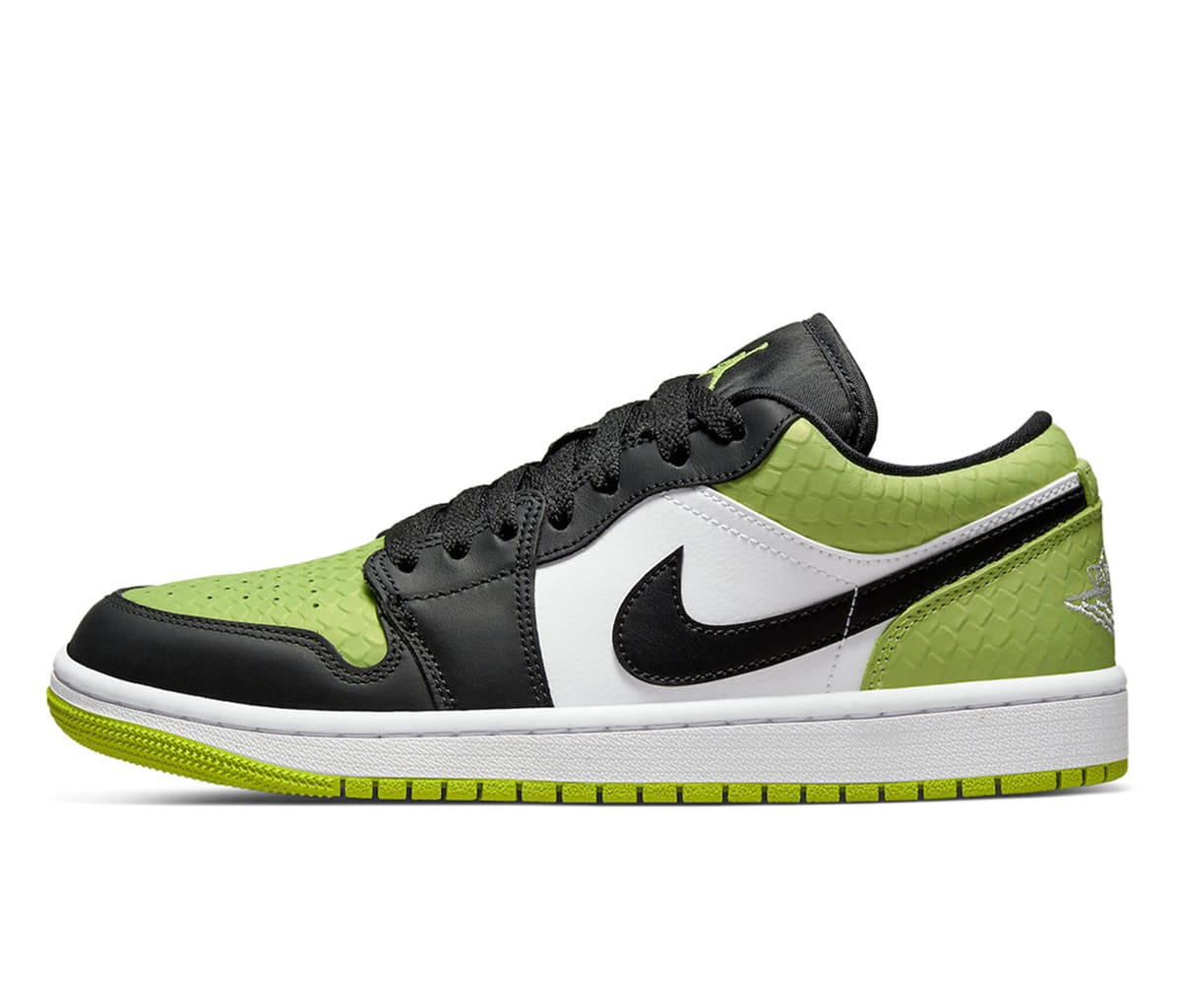 Кецове и обувки Jordan Air Jordan 1 Low SE "Vivid Green Snakeskin" W Зелено | DX4446-301, 0