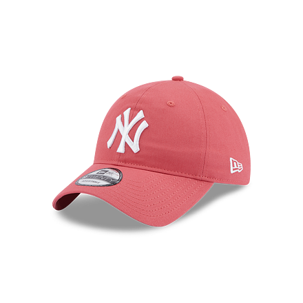 Шапка с козирка New Era 9TWENTY MLB League Essential New York Yankees Litmus Pink / Optic White One Size Розово | 60364414