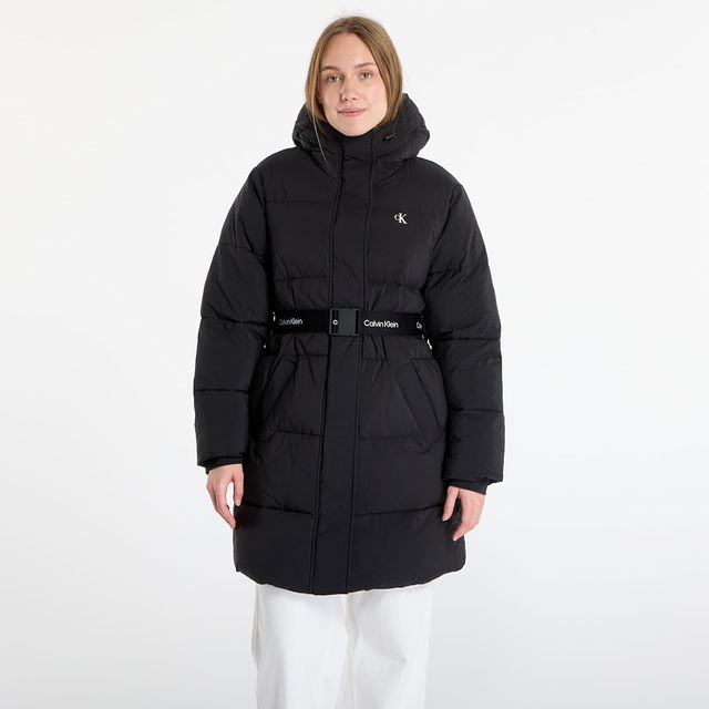 Calvin Klein Jeans Belted Midweight Coat