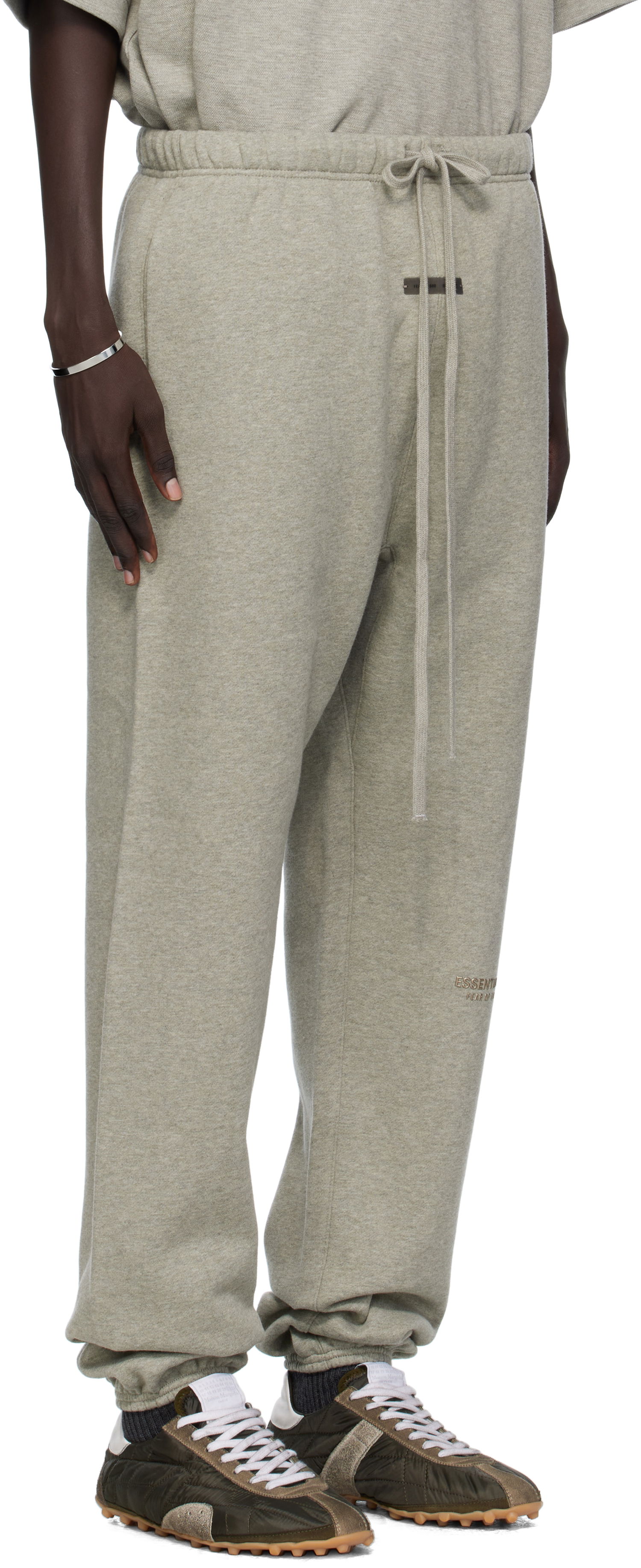 Спортни панталони Fear of God ESSENTIALS Vintage Fleece Sweatpants Сиво | 130SP258045F, 1