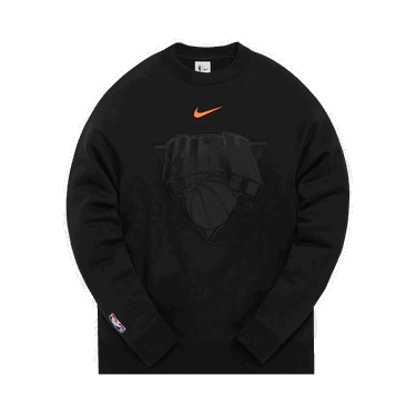 Тениска KITH & Nike For New York Knicks Fleece Crewneck Черно | CZ5611 010, 0