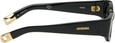 Слънчеви очила Jacquemus 'Les Lunettes Ovalo' Sunglasses Черно | JAC4C1SUN, 3