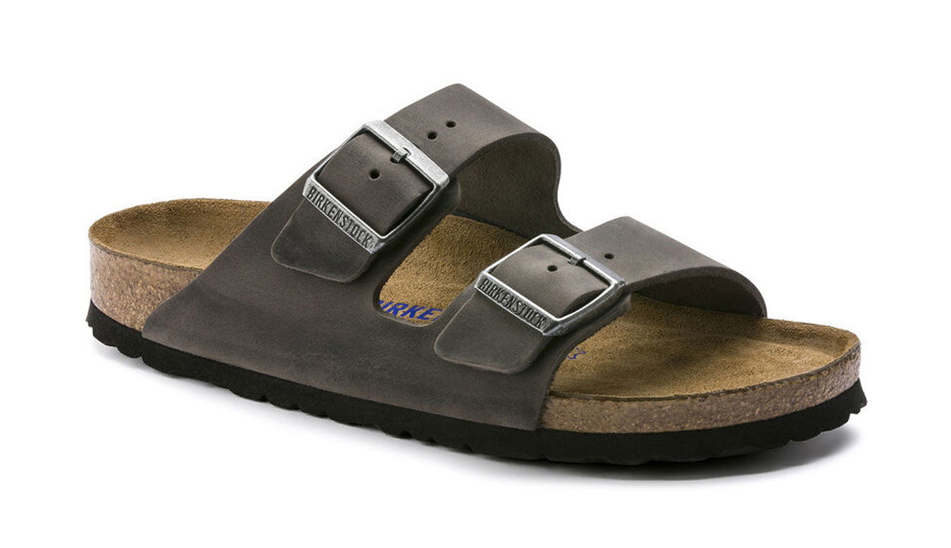 Кецове и обувки Birkenstock Arizona SFB Oiled Nubuck Leather Reg Fit Кафяво | 552801, 1
