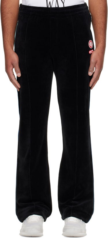 Спортни панталони Casablanca Gradient Piping Velour Track Pants Черно | M-AW25-JTR-300-01, 0
