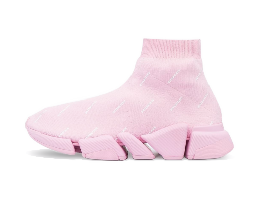 Кецове и обувки Balenciaga Speed 2.0 W Розово | 617196W2DBO5601