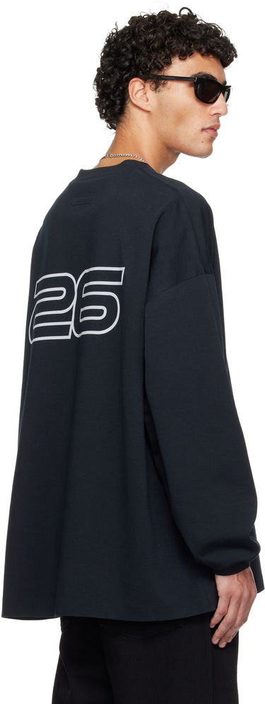 Тениска Fear of God ESSENTIALS Holiday Ponte 90s Long Sleeve T-shirt Черно | 125HO254541F, 2