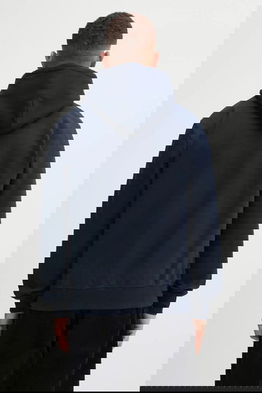 Суитчър Carhartt WIP WIP Hooded Sweatshirt with Embroidered Logo Тъмно синьо | I030547.38CXX, 2