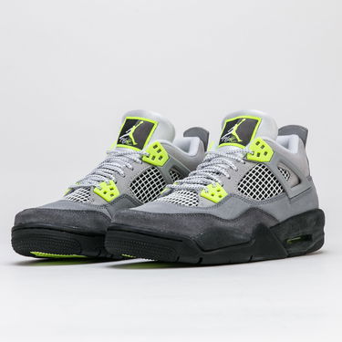 Кецове и обувки Jordan Air Jordan 4 Retro SE "Neon 95" GS Сиво | CT5343-007, 1