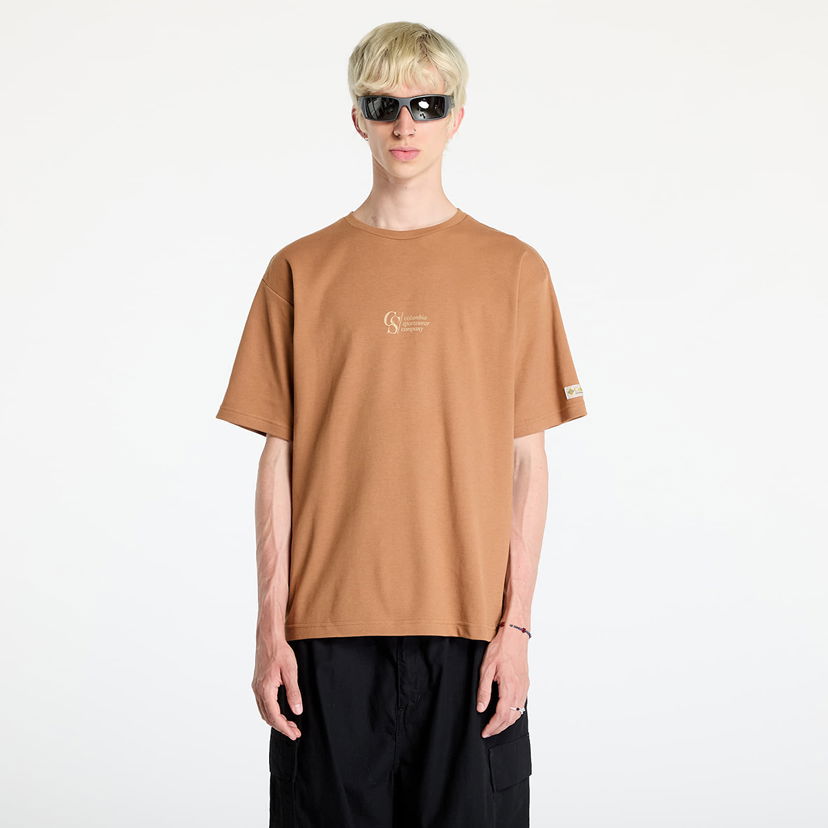 Тениска Columbia CSC™ Heritage Graphic Tee Camel Brown Бежово | 2090871224