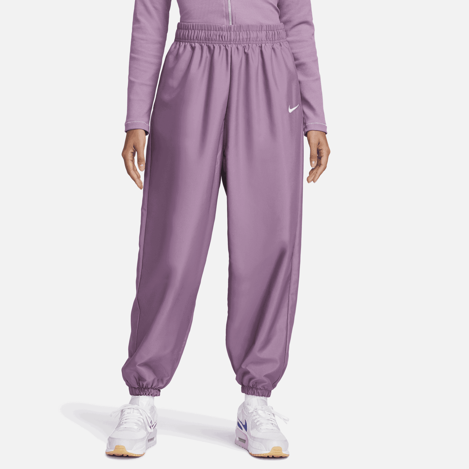 Панталони Nike Sportswear Trousers Лилаво | FN5195-536, 0