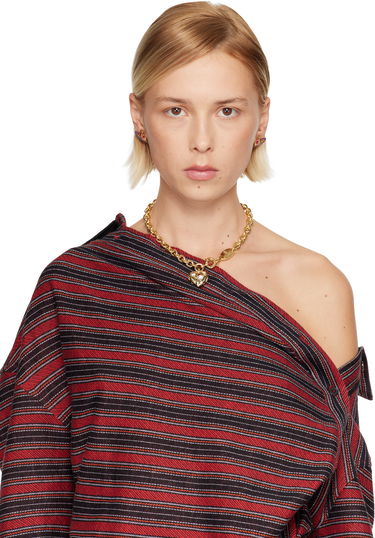 Обеци Vivienne Westwood Small Neo Bas Relief Earrings Многоцветен | 62010039-02R953-, 2