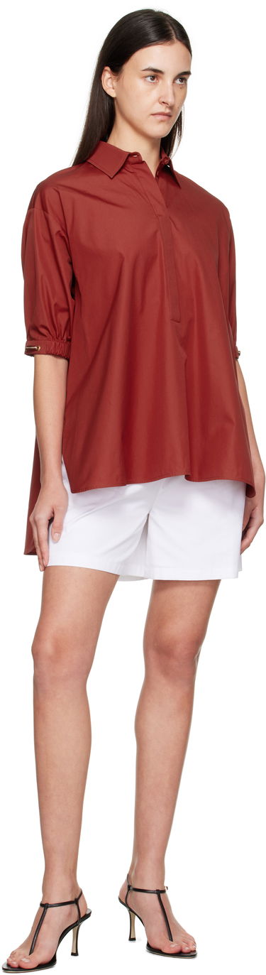 Риза Max Mara Max Mara Teano Shirt Червено | 2511191052600, 3