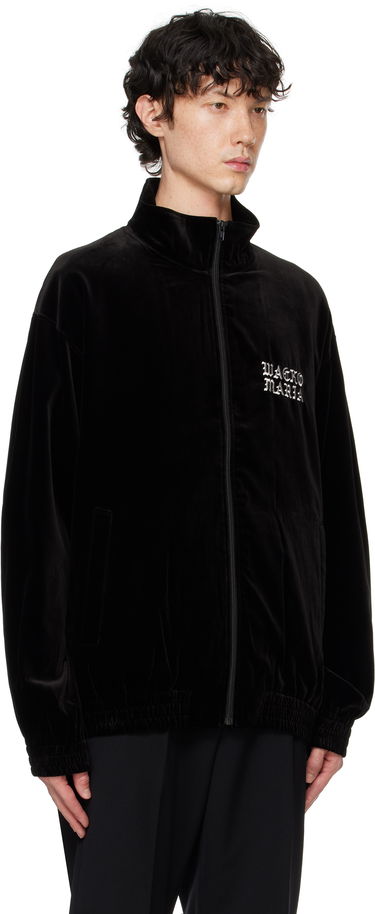 Яке WACKO MARIA WACKO MARIA Velvet Track Jacket Черно | 24FWE-WMO-TJ01, 1