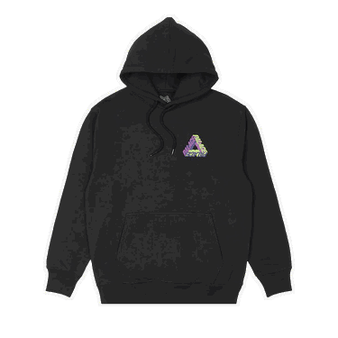 Суитчър Palace P-3D Hoodie Черно | P21HD020, 0