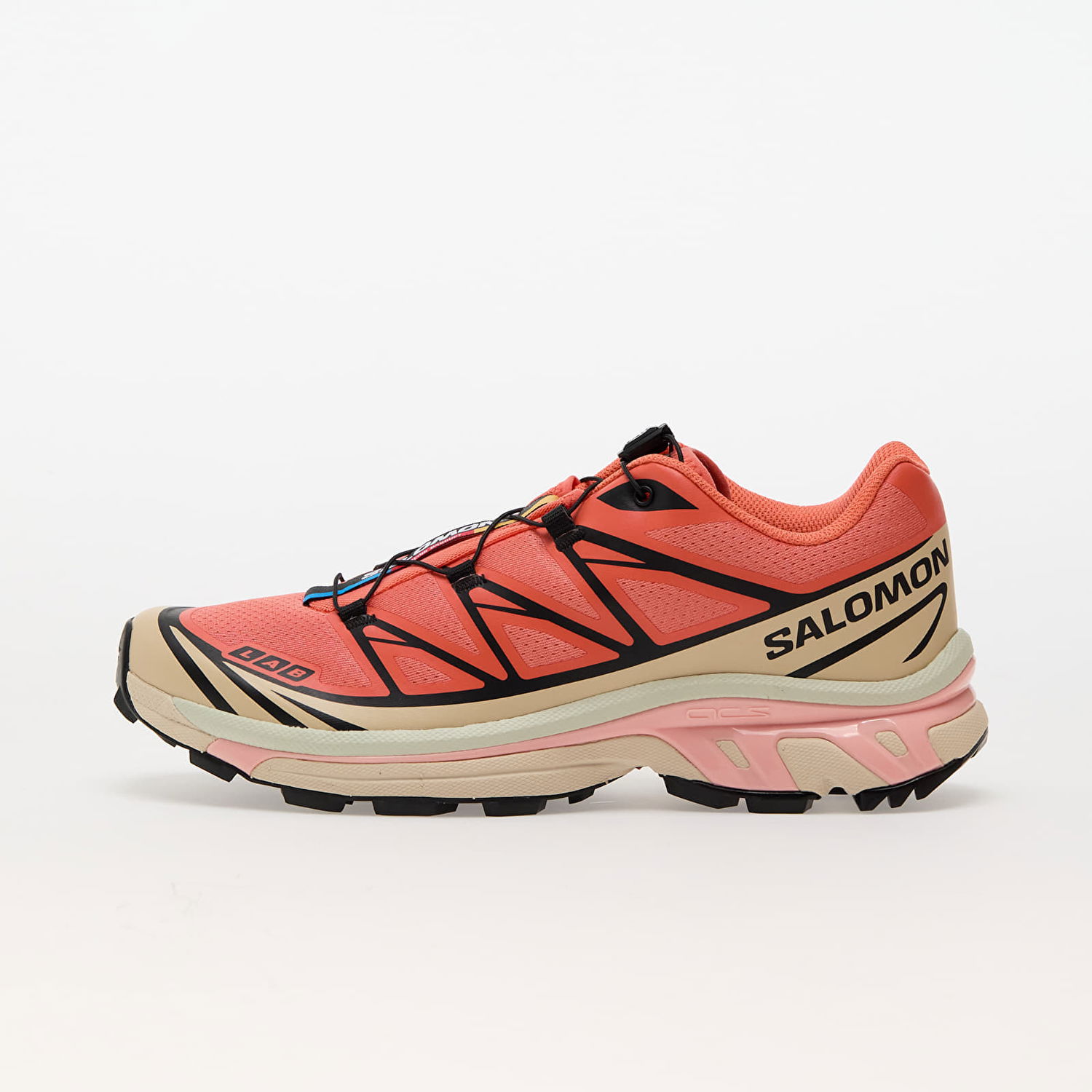 Кецове и обувки Salomon XT-6 Living Coral/ Black/ Cement Червено | L47445000, 0