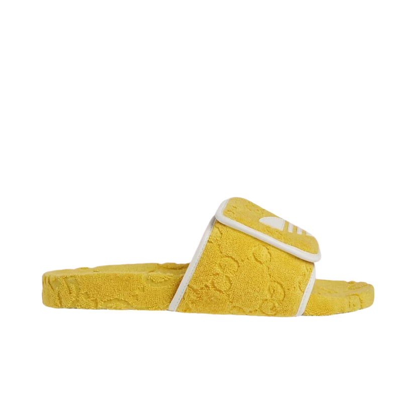 Кецове и обувки Gucci adidas x GG Platform Sandal 'Yellow' (W) Жълто | 702398UU0107171